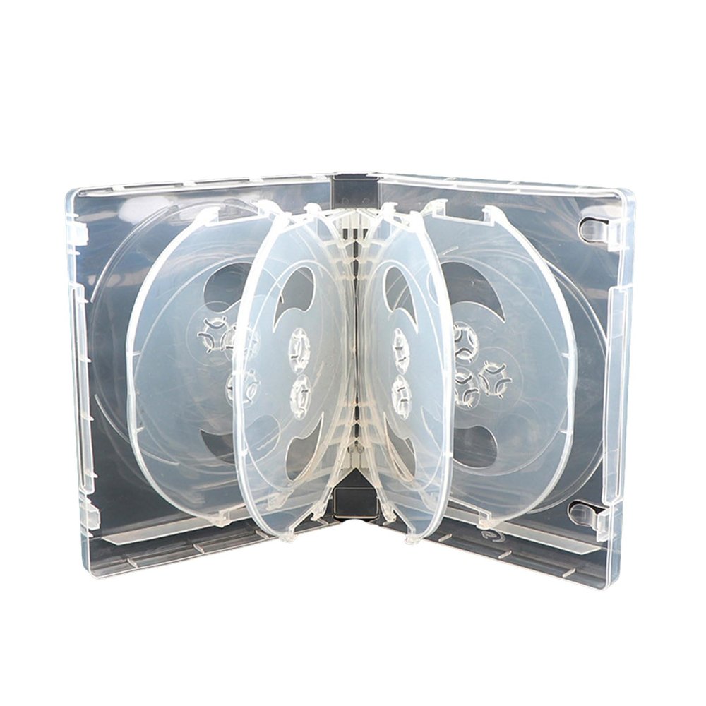 MLWSKERTY 1PC Case Jewelry Case Box Clear Storage Record Sleves