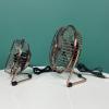 4/6inch Small USB Desk Fan Quiet Fan Metal Strong Airflows 360 Degree Adjustable Cooling Fan For Desktop Outdoor view 4