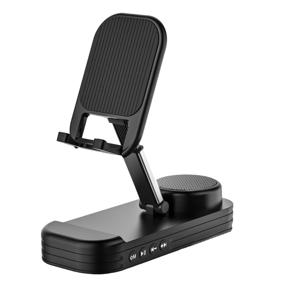 ESTCNK Speakers with Phone Dock Desk Holder Clear Sound Suitable for Office Indoor Outdoor Enjoyment Work Play