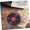Mobestech 50pcs Vinyl Record Albums Outer Protective Sleeves Cd Protector Record Bag Cd Covers view 2