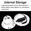 BE-TOOL J Type Wall Mount Bracket Aluminum Alloy Dome Camera Mount Universal Camera Wall Mounting Bracket Installation Screws Included (250mm/10inch Length) view 4
