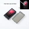 AudioPartner Soft Clear TPU Protective Shell Skin Case Cover for Iriver Astell&Kern SP3000M with Front Screen Protector Tempered Glass (Clear Black and Glass) view 2