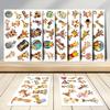 108 PCS Giraffe Vinyl Stickers Pack, Waterproof Cute Giraffe Decals for Laptop, Water Bottle, Scrapbook, Phone Case, Skateboard, Luggage, Kids Teens Gift Decorations view 2