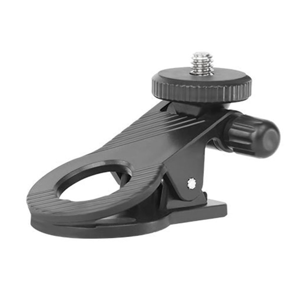 ESTCNK Fixed Camera Flash Holder Mini Clip Phone Computer Fill Light Clip Universal 1/4 Screw Mount Multi-Angle Folding