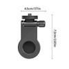 ESTCNK Fixed Camera Flash Holder Mini Clip Phone Computer Fill Light Clip Universal 1/4 Screw Mount Multi-Angle Folding view 3