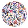 108 PCS Marine Life Stickers, Waterproof Vinyl Ocean Animal Stickers, Sea Decals for Kids, Scrapbook, Water Bottle, Laptop, Skateboard, Party Favors, Unique Underwater Design view 1
