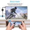 4K Wireless Display Adapter,4k Screen mirroring Adapter for tv for i-OS/Android/Windows/i-Phone/Tablet L-aptop to H-DTV Monitor Projector, Support Air-Play DLNA Miracast (Carbon Black) view 2