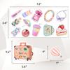 108 PCS Downtown Girl Stickers, Waterproof Vinyl Urban Fashion Decals, Trendy Aesthetic Stickers for Laptop, Water Bottle, Phone, Notebook, Scrapbook, Party Favors and Teen Decor view 3