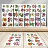 108 PCS Floral Stickers Pack, Aesthetic Botanical Vinyl Waterproof Stickers for Laptop, Water Bottle, Journaling, Floral Decals for Adults, Teens, Crafts, Scrapbooking, Gifts view 2