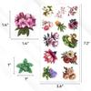 108 PCS Floral Stickers Pack, Aesthetic Botanical Vinyl Waterproof Stickers for Laptop, Water Bottle, Journaling, Floral Decals for Adults, Teens, Crafts, Scrapbooking, Gifts view 3