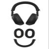 [2Sets] for Sony WH-1000XM6 Case Cover,NOUKAJU Silicone Protective Cover,Headphones Accessories,Silicone Ear Pads & Headband,Case for Sony 1000XM6(Black) view 1