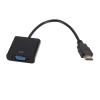 LINGQE 1080P HDMI-Compatible to Adapter Converter Cable HDMI Male to Famale Digital Analog Converter for Tablet PC TV(Black) view 4