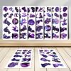 108 PCS Cat Vinyl Stickers, Waterproof Cosmic Cat Decals for Kids Teens Adults, Cute Purple Starry Sky Stickers for Water Bottles, Laptops, Phone, Skateboards, Journals, Gifts view 2