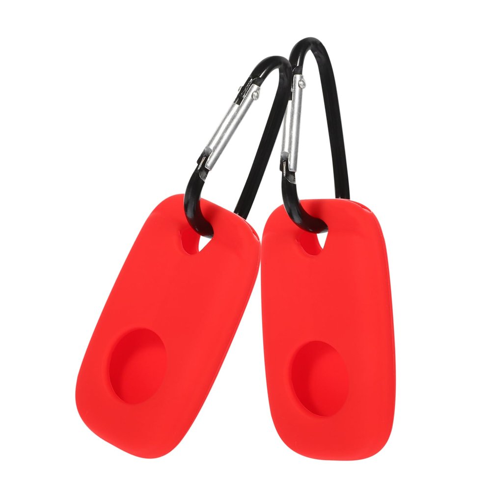 Gadpiparty 2pcs Silicone Protective Case for Tile Pro Lightweight Scratch Design Precise Cutouts Red for Keychain Bag Attachment