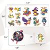 108PCS Cute Duck Vinyl Stickers, Funny Cartoon Waterproof Decals for Water Bottle, Laptop, Skateboard, Phone, Scrapbook, Helmet, Ideal Gift for Kids Teens Adults, Duck Aesthetic view 3