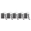 Tomantery Wired Numpad, Wired Number Pad USB Connection 18 Keys Widely Used Plug and Play for Bank (Black) view 1