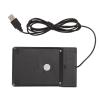 Tomantery Wired Numpad, Wired Number Pad USB Connection 18 Keys Widely Used Plug and Play for Bank (Black) view 2