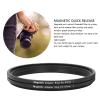 67mm Filter Step Up Adapter Ring, Aluminum Alloy Thread to Magnetic Conversion Kit for Camera Lens Filters (67-67mm) with Secure Locking System view 2
