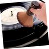 KALLORY 1Pc Vinyl Record Cleaner Brush with Handle Static CD Album Cleaning Tool for Turntables Gentle for Maintaining Sound Quality and Record Care view 4