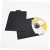 FUNOMOCYA 100pcs CD DVD Packaging Sleeves Kraft CD Envelopes for Disc Storage Waterproof Protective Cover for Halloween and Special Occasions view 4