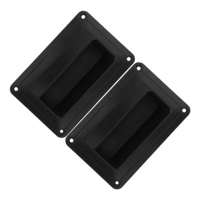 COHEALI 2pcs Speaker Handle Hardware Small Recessed Handle Kit for Cabinet Stage Audio Portable Audio Speaker Transport Grip