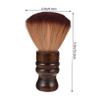 COHEALI 1Pc Record Cleaning Brush Static Dust Brush for CD Album Care Flat Base Design for Stability Conductive Synthetic Fibers for Static Dissipation for Turntable view 2