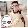 ELAYARD 4pcs Glasses for Movies and Tv Lightweight Plastic Eyewear for Projectors and Computer Use for Friends Gatherings Enjoy Lifelike Effects view 4