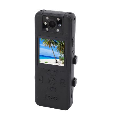 Body Worn Camera Magnetic Back 4K HD Portable Camcorder for Business Surveillance