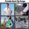 Body Worn Camera Magnetic Back 4K HD Portable Camcorder for Business Surveillance view 2