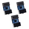 AoQhir CPU ATX 8P Power Adapter Male to Female Header 180 Degree Socket Buckle for Desktop Chassis CPU Wiring Beautification (PH310A 3pcs) view 1
