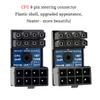 AoQhir CPU ATX 8P Power Adapter Male to Female Header 180 Degree Socket Buckle for Desktop Chassis CPU Wiring Beautification (PH310A 3pcs) view 2