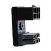 AoQhir CPU ATX 8P Power Adapter Male to Female Header 180 Degree Socket Buckle for Desktop Chassis CPU Wiring Beautification (PH310A 3pcs) view 3