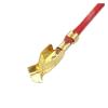 10 Pcs Automobile Crimping Terminal Wiring Harness Connector Copper Splice Pin Contact Lamp Holder with Cable DJD028-2(10 Pcs) view 1
