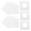 Ciieeo 20pcs Vinyl Record Storage Sleeves with Right Angle Design for Music Album Protection Breathable Pouch for Air Circulation Present Packaging for Vinyl Collectors view 1