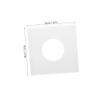 Ciieeo 20pcs Vinyl Record Storage Sleeves with Right Angle Design for Music Album Protection Breathable Pouch for Air Circulation Present Packaging for Vinyl Collectors view 2