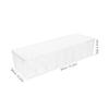 NUOBESTY 1Set Cord Storage Box with Lid Cable Organizer with Ties Durable Desk Cable Management Case for USB Charge Cables Office and Home Use Design for Easy Access view 2