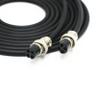 4-Core Primary-Secondary Speaker Link Cable for Klipsch The Fives/Sevens/Nines & HiVi-Swans D200/D300 | Master-Slave Audio Extension Wire | Shielded Lossless Hi-Fi Cable (2m/3m/5m/8m/10m) (26.24ft) view 1