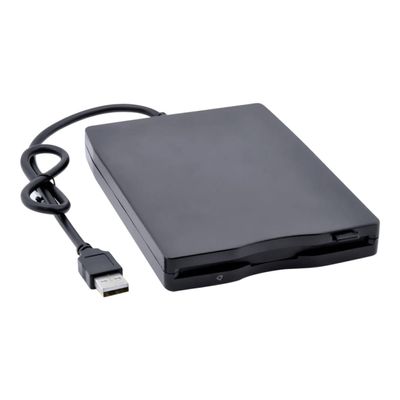 KALLORY USB 2.0 External Floppy Disk Drive Portable 3.5 Inch Floppy Disk Driver for Laptop High Data Transfer Rate Compatible