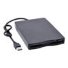 KALLORY USB 2.0 External Floppy Disk Drive Portable 3.5 Inch Floppy Disk Driver for Laptop High Data Transfer Rate Compatible view 1