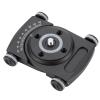 FY01 Table Top Car Roller Desktop Video Track Slider for DSLR Rig Film Camera, Aluminum Alloy Construction, Calibration, Durably Rubber Wheels, 1/4 Screw view 3