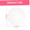 OSALADI 30pcs Painting Discs for Creative Crafts Round Blanks for Wall Decor and Party Decoration for Boys and Girls Art Projects and Educational Activities view 2