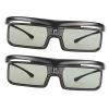 2Pcs 3D Glasses, Rechargeable Active Shutter 3D Glasses, DLP Link 3D Glasses Fit for LTV-2500 3000 Pro 3500 Pro 3D Projectors view 1