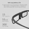 2Pcs 3D Glasses, Rechargeable Active Shutter 3D Glasses, DLP Link 3D Glasses Fit for LTV-2500 3000 Pro 3500 Pro 3D Projectors view 4