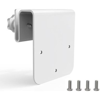 Gutter Mount Aluminum Alloy Bracket, for S340 Solar Camera and 4G LTE Cam S330 Solar Security Camera Holder Fits Most Gutters 0.15 to 0.68 inches