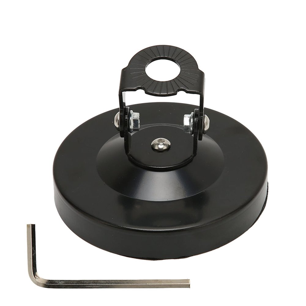 Mtlavishness Magnetic Antenna Base 180 Degree Adjustable Car Radio Antenna Mount for Multiple Mobile Transceivers with Metal Shell Ideal for Two Way Car Radios Base Diameter
