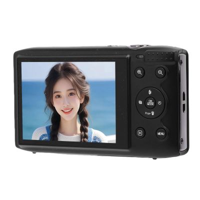 5K Digital Camera for Photography, 32GB Storage WiFi Instant Sharing Vlogging Cameras 2.8" 16X Zoom 72MP Compact Vlog Travel Camara with AF Auto Focus (32GB)