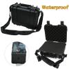 88JUNYh Waterproof Hard Case with Foam Waterproof Hard Carry Case  Protective Storage Box with Shoulder Strap & Sponge Lining(42x36x12CM) view 3