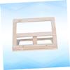 HYTROVE Children's Wooden Book Stand Reading Rack Adjustable Height Multi-Purpose Book Holder for Desk Tablet Music Stand for Boys and Girls Reading Study and Art Display view 2