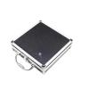 88JUNYh Waterproof Hard Case with Foam Aluminum Alloy Portable Tool Box Storage Manager Household Durable Storage Box with Sponge Inner Ultra-Large Capacity(215x215x65mm) view 1