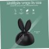 Angoily 12pcs Bunny Cable Clip Holder Silicone Fixed Wire Clamp Cord Wraps for Organizing Power Cables Charging Cords view 4